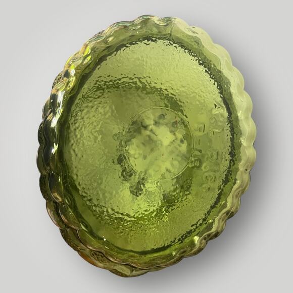 Vintage A.L.R.CO R 18 Green Glass | Planter | Vase | Bowl | 1950's - Picture 3 of 4